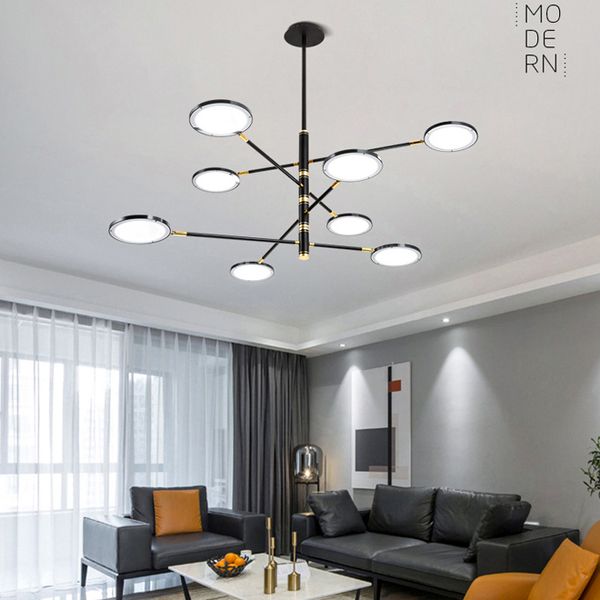 Modern Pendant Lamps Creative Luxury Gold Ceiling Lighting Nordic Black Pendant Lights For Living Room Bedroom Dinning Room Foyer Lights For Ceiling