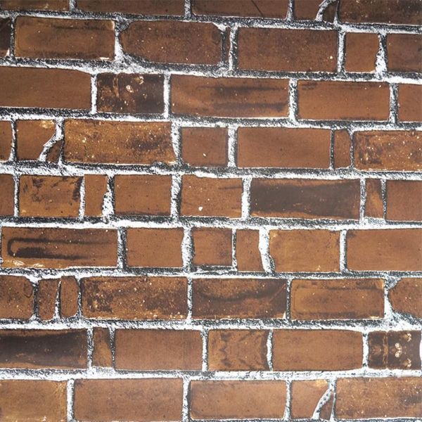 

100x45cm waterproof brick pattern 3d texture adhesive wallpaper household wall decoration stick paper background wall sticker