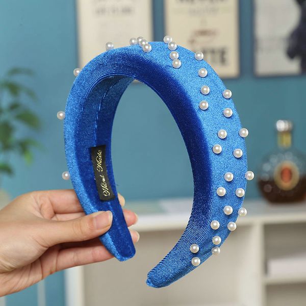 

satin pearl broad edge thick headband femmel customize alice band cerchietto aliceband kitty hair band beauty hairwear qkpxn, Black;brown