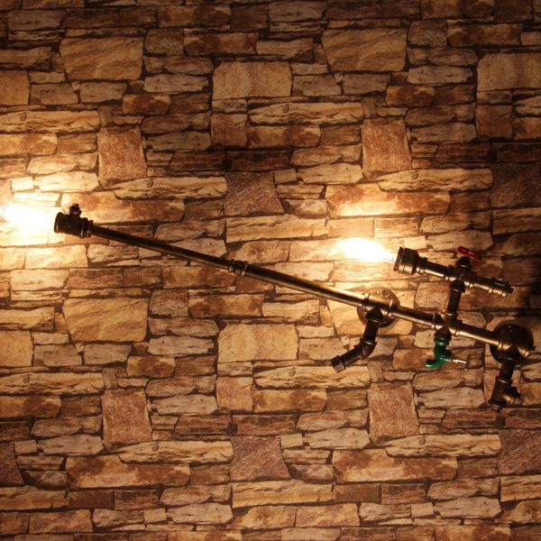 

vintage industrial wind steampunk lamp attic wall lamp restaurant bar club porch corridor cafe wall