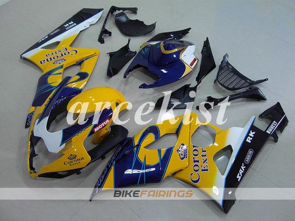 

нового abs мотоциклов обтекатели kits, пригодный для suzuki gsxr1000 gsxr1000 k5 2005 2006 05 06 кузовостроение набор прохладный желтый сини