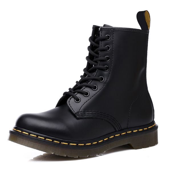 

jzzddown mans boots men casual ankle boots women footwear men couples shoes sneakers erkek bot zapatos de hombre, Black