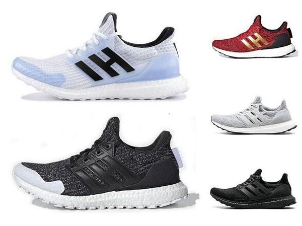 

2019 game of thrones x ultra b00st running shoes for men women white walker triple black ultrab00st mens trainer breathable sports sneakers