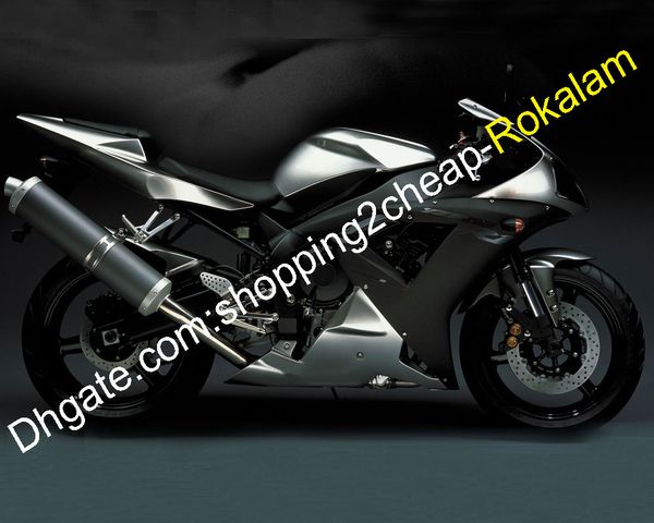 For Yamaha Motorbike Fairing YZF1000 YZF R1 YZFR1 1000 02 03 2002 2003 Sport Moto ABS Codework Cobling Silver Black (литье под давлением)