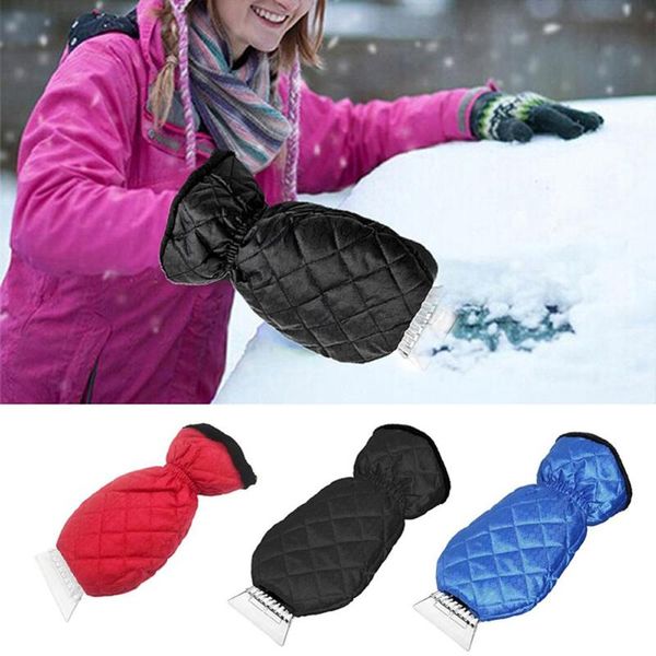 

for car windows outdoor car styling cold gloves snow blower disassembly gloves oxford cloth cleaning snow scraper blade tool
