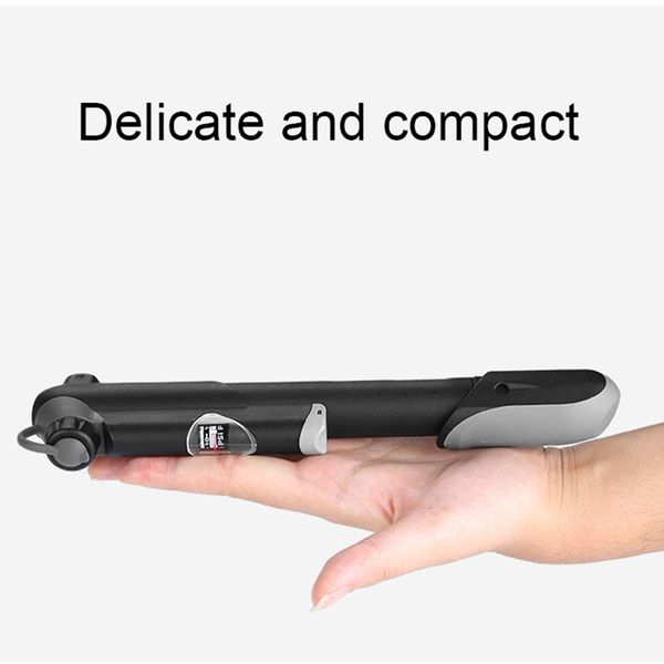 

bicycle air pump tire inflator portable for outdoor cycling mountain bike ball toy smn88