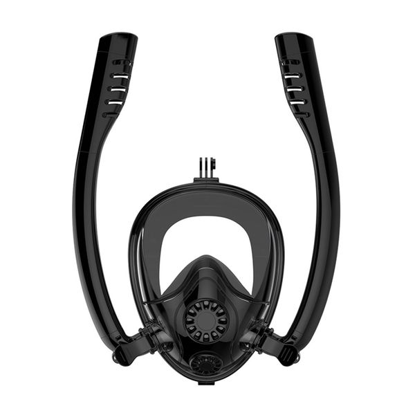 

new swimming snorkel mask anti-fog anti-leak clear full face diving snorkeling mask xd88