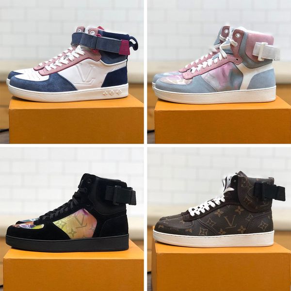 

high shoes women's winter shoes tide 2019 new autumn shoes lace-up women's high-wild fashion outdoor sneakers size us5-9, Black