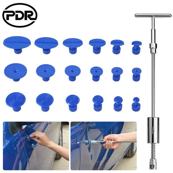 

pdr auto repair tool car dent repair puller kit 2 in 1 slide reverse hammer reverse hammer glue tabs