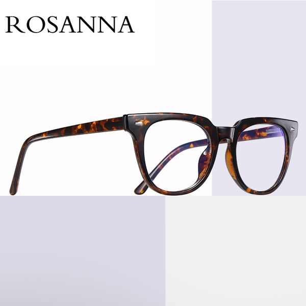 

rosanna fashion square computer glasses 2020 tr90 frame anti-blue light anti eyetenge accessories blue glasses lock, White;black