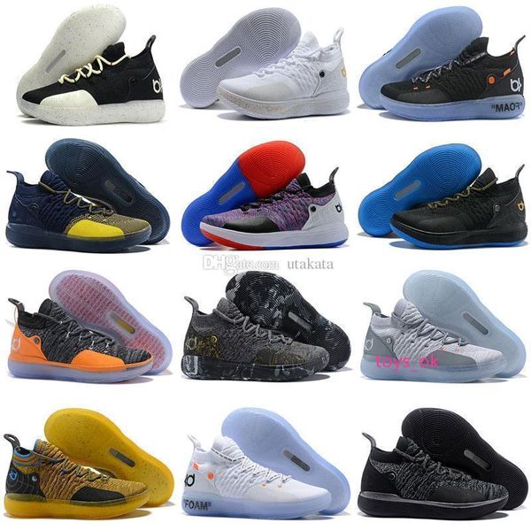 

boxkd with new 2019 11 ep white orange foam pink paranoid oreo ice basketball shoes original kevin durant xi kd11 mens sneakers size 40-46