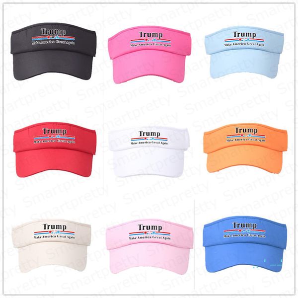 

trump visor caps make america great again letter print caps summer sun hats for women men baseball caps outdoor sports beach hat cap e4104, Yellow