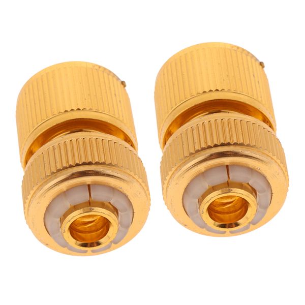

gardenhosequickconnect solid brass water hose connectors 1/2 inch, pack of 2