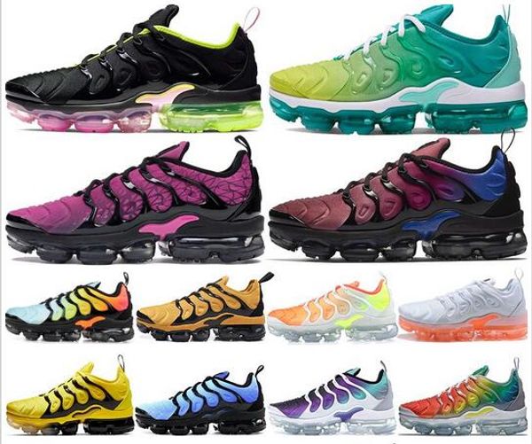 

2020 be true rainbow persian violet silver patterns mens tn plus designer fashion running shoes women light menta luxury sneaker