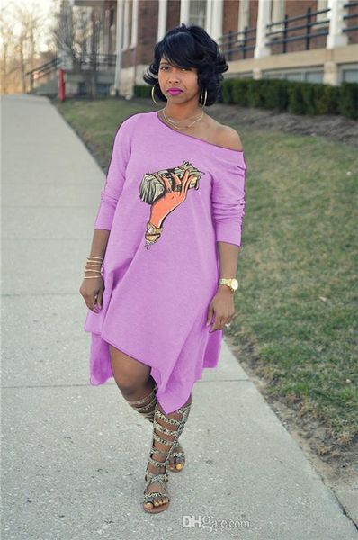 

для женщин лето desinger доллар печать повседневная одежда одно плечо половина рукава solid color моды женской одежды, Black;gray