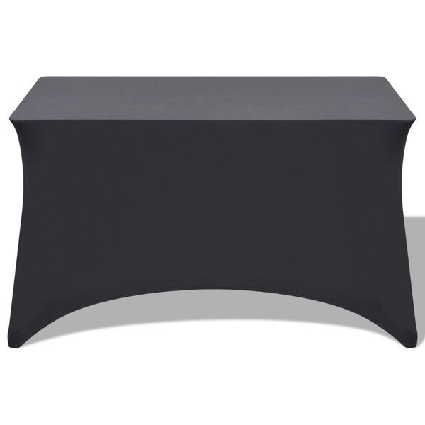 

stretch table 2 pcs. 120 x 60,5 x 74 cm anthracite garden sets