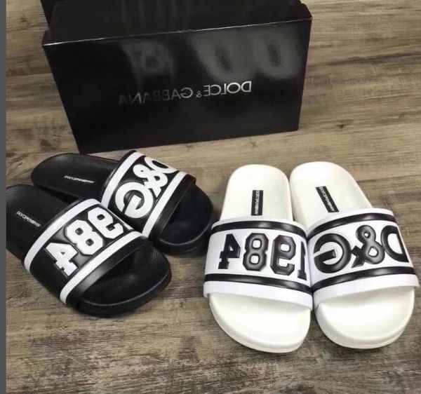 

2019 ddg tennis sandals slippers mules slides thongs, Red;white