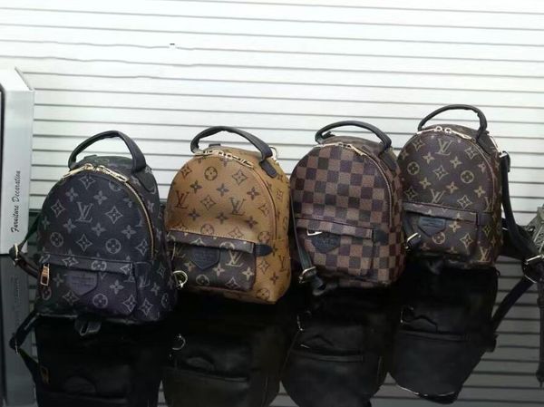 

дизайнерский рюкзак для женщин кожаный цветок назад пакет сумка сумка пресбиопическая palm spring мини рюкзак сумка-мессенджер телефон кошел