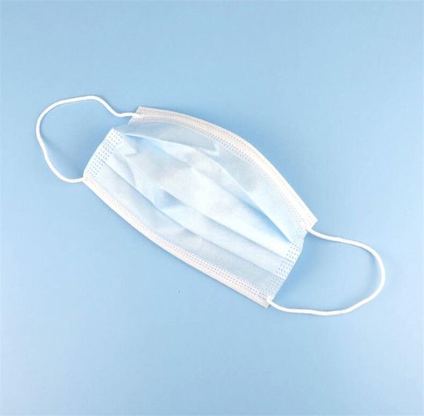 

dhl ship mask blue wholesale [in stock] bluesoft earloops face masks 3 ply mouth er for care bo3u