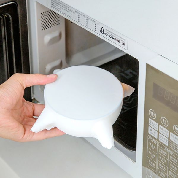 

sealed silicone box sealed to keep cool microwave oven dedicated heating lid oven refrigerator cling film