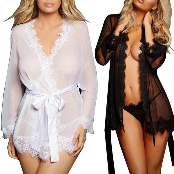 

96 длинного ала женин ала nightgown babydoll ванна оѬоек, White