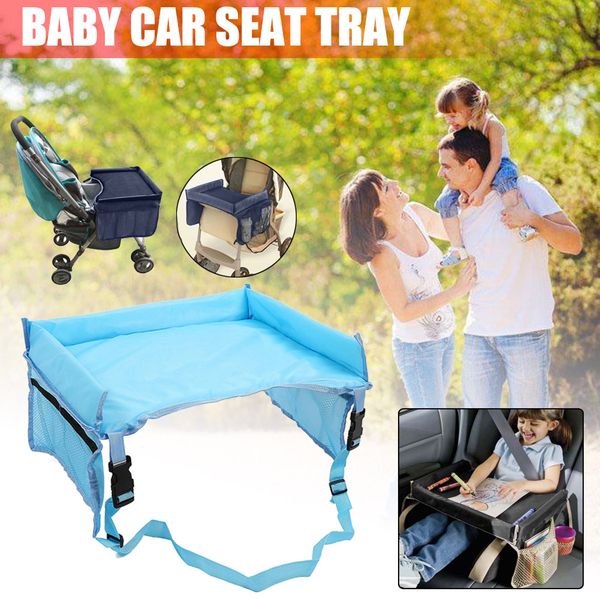 

car accessories for baby car seat tray baby stroller table child portable with adjustable strap protector seat tray