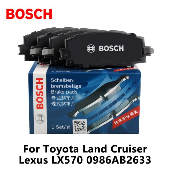 

4pieces/set car front brake pads for land cruiser lx570 0986ab2633