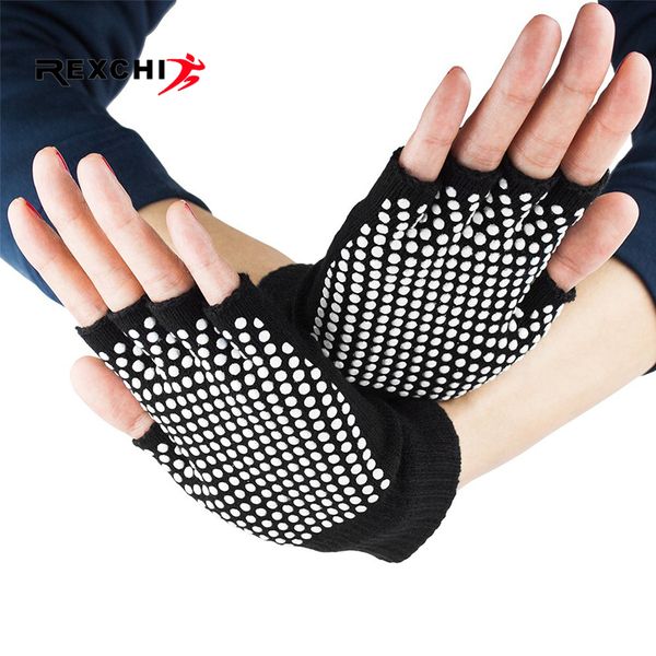 

rexchi gym fitness yoga sports gloves power weight lifting women men crossfit workout bodybuilding half finger hand protector