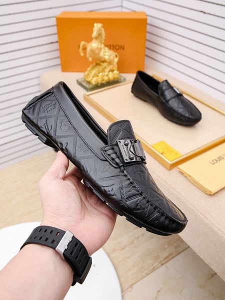 

men's dress shoes men's bright skin genuine business dress shoes business oxford casual shoes, Black