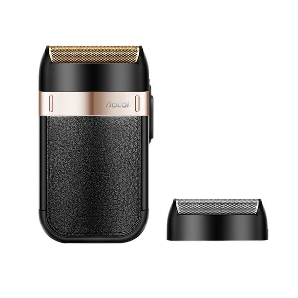 

surker electric reciprocating razor cordless usb charging beard trimmer shaving machine can be washed to give spare cutting he