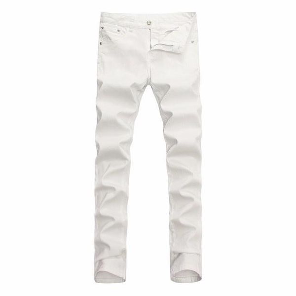 

spring and autumn explosions jeans men's european and american high-end wild casual slim feet pants 608 588654056, Blue