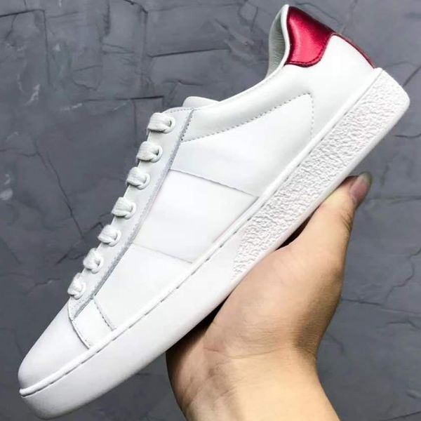 

new arrival fashion men women casual shoes luxury designer sneakers genuine leather bee/tiger embroidered party shoes