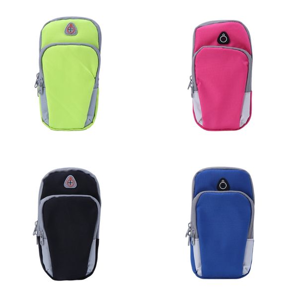 

universal sport running riding arm band case zipper bag holder for cell phone