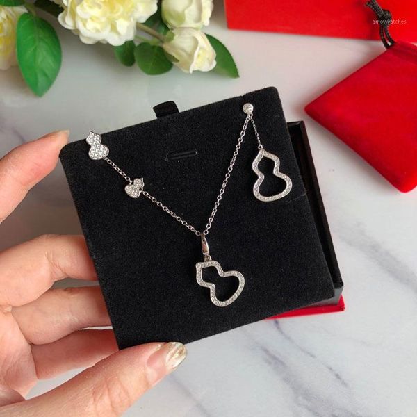 

pendant necklaces necklace gourd 925 sterling silver for women's high jewelry christmas party gift1