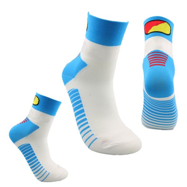 

1 pairs cycling sock outdoor sports socks yoga durable anti-sweat deodorant cycling socks men women sports rn, Black