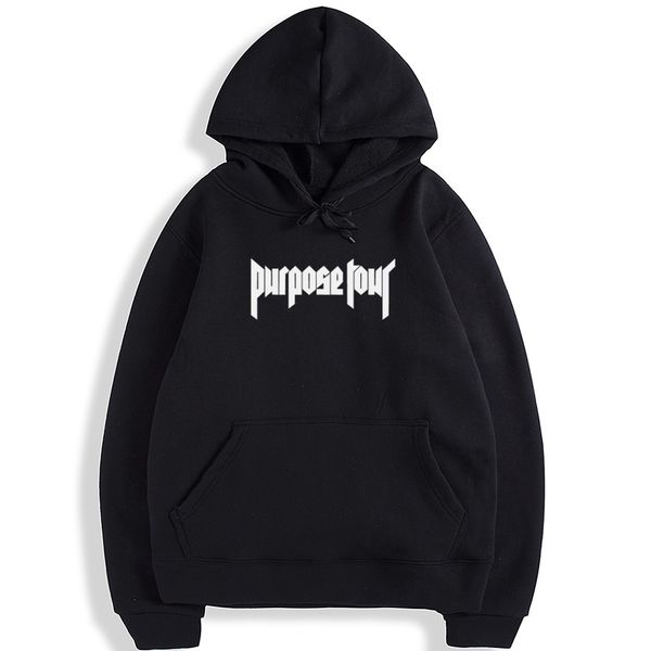

men's hoodies & sweatshirts design stadium tour men hip hop fashion casual blacck stripe purpose, Black