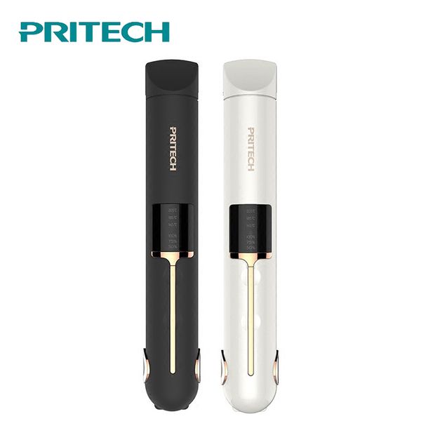 

бренд профессиональный выпрямитель волос pritech мини flat iron перезаряжаемый переносной для укладки волос средства для выпрямления утюги, Black