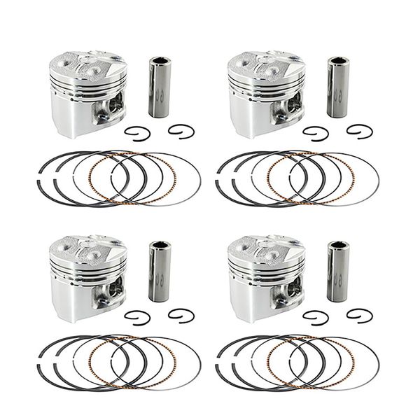 

motorcycle engine parts std ~+50 cylinder bore size 48 mm 48.25 mm 48.5mm pistons & rings for yamaha fzr250 fz250 1hx