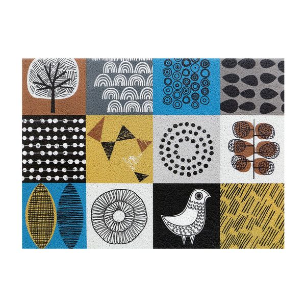 Nordic Floor Mat Entrance Door Hall Floor Anti Skid Mats Geometric