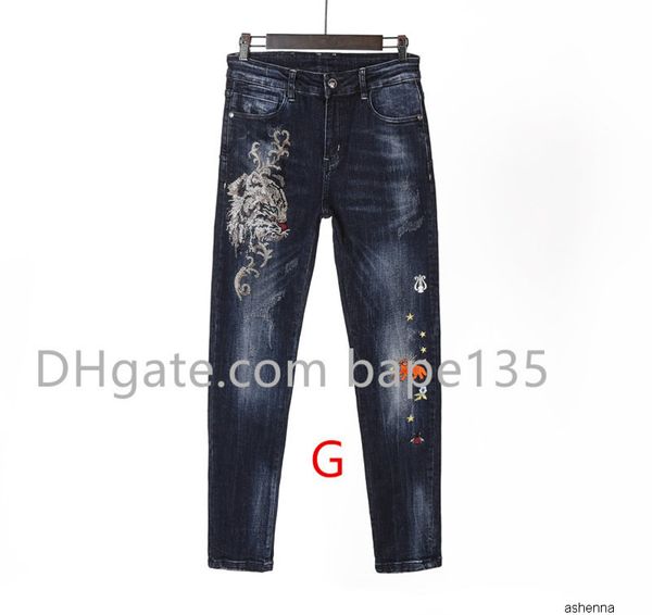 

mens designer jeans denim pants luxury fashion n6 style casual brand blue g skinny jean sweatpants crotch jogginglqvctlru