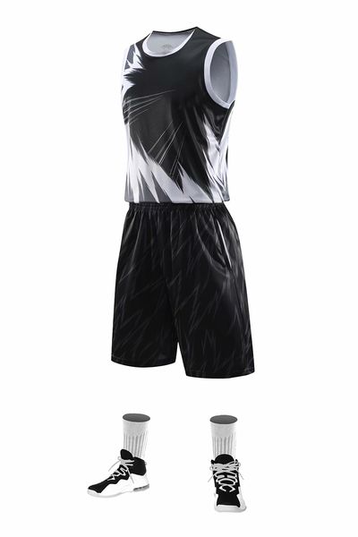 

2020 mens youth customizable diy polyester comfortable basketball uniforms set blank college team basketball jerseys 838, Black