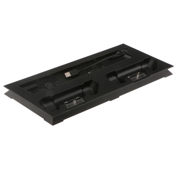 

vertical stand cooling fan charging dock port for slim controller