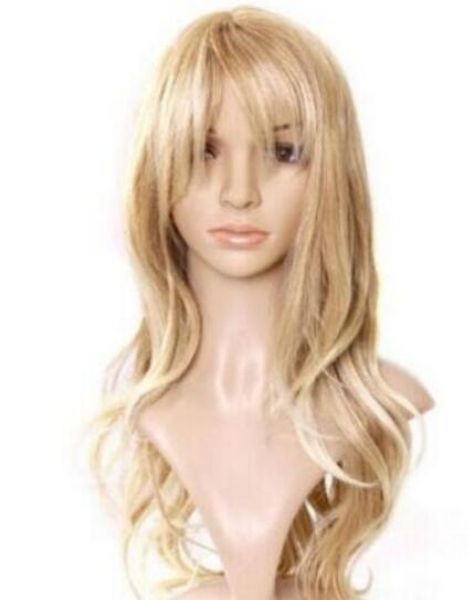 Бесплатно SHIPPIN Аниме косплей парик для женщин длинные волнистые вьющиеся синтетические волосы