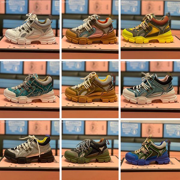 

2020 early spring new lace-up european station tide casual sports shoes color matching breathable fashion catwalk platform women's shoe