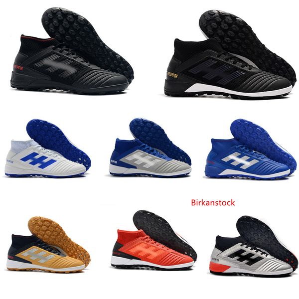 

new predator tango 19.3 tf ic durable indoor outdoor paul pogba pp turf high ankle 19 mens womens soccer shoes football boots cleats