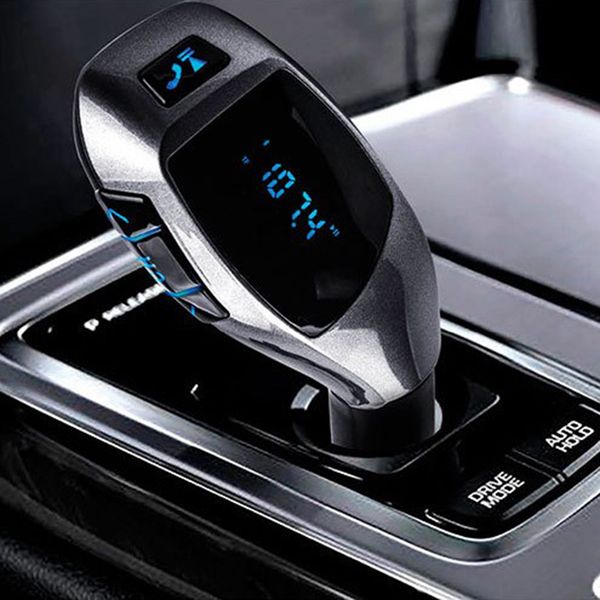 

wireless bluetooth car mp3 player fm transmitter radio usb charger 12-24v cigarette lighter car mp3
