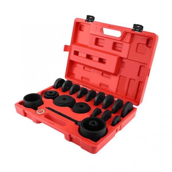 

23pcs excellent front wheel drive adapters bearing removal installation service tools for car steel with box