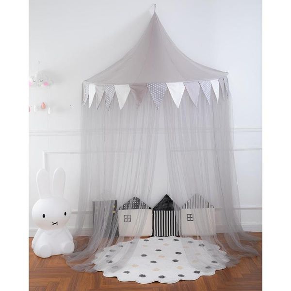 

simple baby crib netting mosquito net hanging round baby kids lace four corner canopy bed mosquito net for children girls room