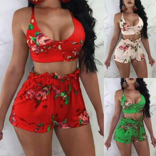 

women boho casual mini crop shorts jumpsuit rompers summer beach party, Black;white