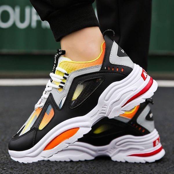 

trend sneakers men light breathable running shoes outdoor non-slip brand men sports shoes zapatos hombre